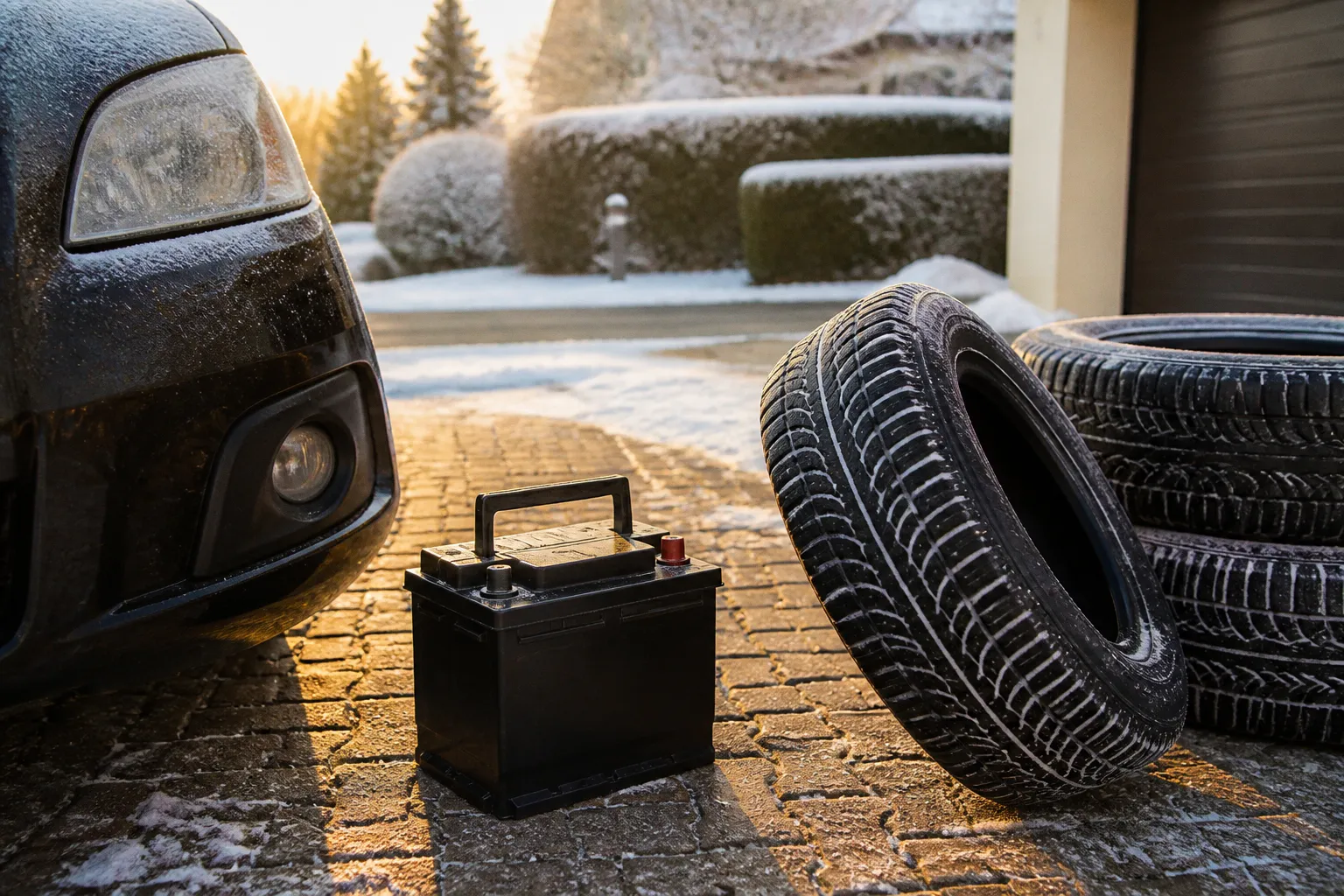 Winterfestes Auto: Profi-Tipps für Batterie und Reifen bei Frost